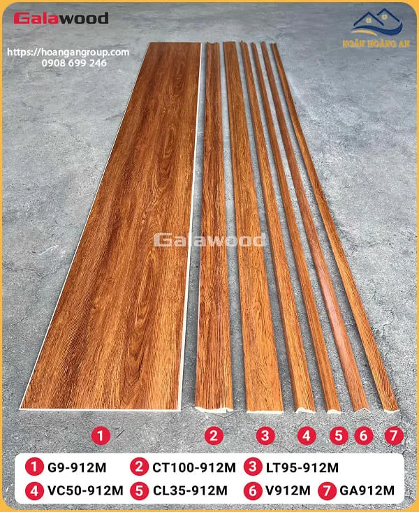 Tấm Ốp Tường Giả Gỗ Nano Galawood G9-912M